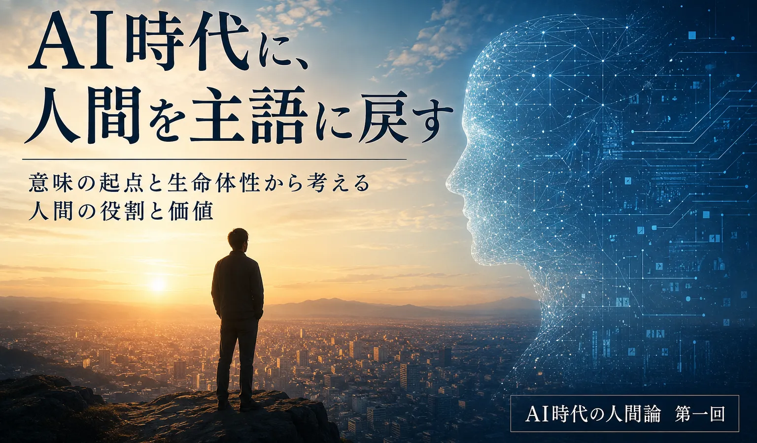 AI時代に、人間を主語に戻す